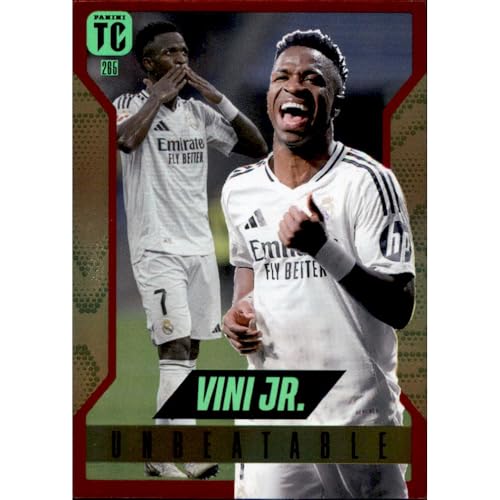 Bundle mit Top Class Pure Football 2025 - Trading Cards - Parallel Unbeatable (265 - Vini Jr. - Unbeatable - Red Hot) von collect-it.de MY HOME OF CARDS + TOYS