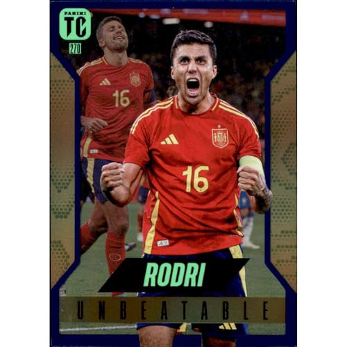 Bundle mit Top Class Pure Football 2025 - Trading Cards - Parallel Unbeatable (270 - Rodri - Unbeatable - Electric Blue) von collect-it.de MY HOME OF CARDS + TOYS