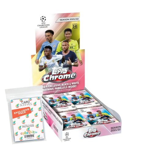 Bundle mit Topps 2021-22 Topps Chrome UEFA Champions League - Hobby Lite + Exklusive Collect-it Hüllen Bundle mit Topps 2021-22 Topps Chrome UEFA Champions League - Hobby Lite + Exklusive Collect-it Hüllen von collect-it.de MY HOME OF CARDS + TOYS