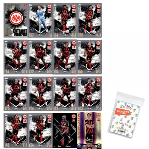 Bundle mit Topps Match Attax Bundesliga - 2023/24 - Mannschaftspaket - Eintracht Frankfurt + Exklusive Collect-it Hüllen Bundle mit Topps Match Attax Bundesliga - 2023/24 - Mannschaftspaket - Eintracht Frankfurt + Exklusive Collect-it Hüllen von collect-it.de MY HOME OF CARDS + TOYS