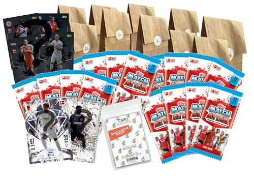 Bundle mit Topps - Match Attax Bundesliga 2024/2025 - Der Adventskalender 2024-24 tolle Überraschungen + Exklusive Collect-it Hüllen Bundle mit Topps - Match Attax Bundesliga 2024/2025 - Der Adventskalender 2024-24 tolle Überraschungen + Exklusive Collect-it Hüllen von collect-it.de MY HOME OF CARDS + TOYS