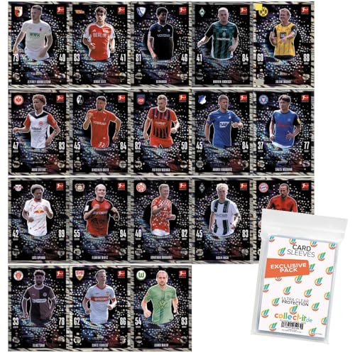 Bundle mit Topps Match Attax Bundesliga - 2024/25 - Alle 18 Star Spieler + Exklusive Collect-it Hüllen Bundle mit Topps Match Attax Bundesliga - 2024/25 - Alle 18 Star Spieler + Exklusive Collect-it Hüllen von collect-it.de MY HOME OF CARDS + TOYS