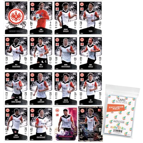 Bundle mit Topps Match Attax Bundesliga - 2024/25 - Mannschaftspaket - Eintracht Frankfurt + Exklusive Collect-it Hüllen Bundle mit Topps Match Attax Bundesliga - 2024/25 - Mannschaftspaket - Eintracht Frankfurt + Exklusive Collect-it Hüllen von collect-it.de MY HOME OF CARDS + TOYS