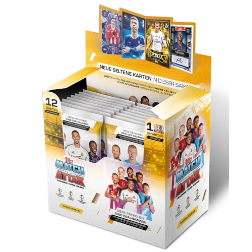 Bundle mit Topps Match Attax Champions League 2025/26 Trading Cards + Exklusive Collect-it Hüllen (1 Display) von collect-it.de MY HOME OF CARDS + TOYS