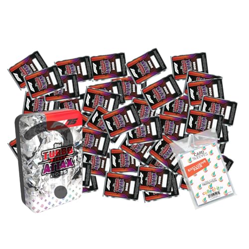 Bundle mit Topps - Turbo Attax Formel 1 2022 - Trading Cards - 50 Verschiedene, zufällige Karten + 1 zufällige Leere Tin Dose + Exklusive Collect-it Hüllen Bundle mit Topps - Turbo Attax Formel 1 2022 - Trading Cards - 50 Verschiedene, zufällige Karten + 1 zufällige Leere Tin Dose + Exklusive Collect-it Hüllen von collect-it.de MY HOME OF CARDS + TOYS