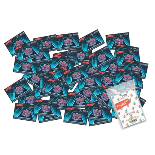 Bundle mit Topps - Turbo Attax Formel 1 2023-100 Verschiedene, zufällige Karten + Exklusive Collect-it Hüllen Bundle mit Topps - Turbo Attax Formel 1 2023-100 Verschiedene, zufällige Karten + Exklusive Collect-it Hüllen von collect-it.de MY HOME OF CARDS + TOYS