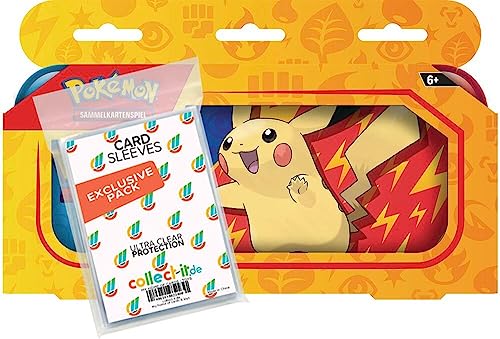 Pokemon Back to School Pencil TIN - Deutsch + 100 Exklusive Collect-it.de Hüllen von collect-it.de MY HOME OF CARDS + TOYS