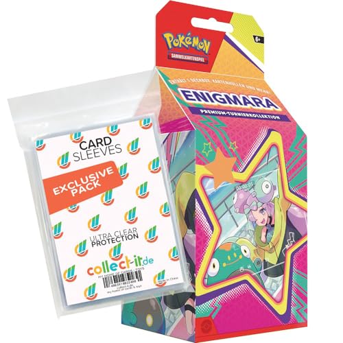 Pokemon Enigmara - Premium-Turnierkollektion - Deutsch + 40 Exklusive Collect-it.de Hüllen von collect-it.de MY HOME OF CARDS + TOYS