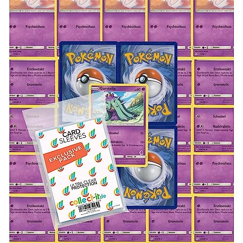 Pokemon Karten-Bundles + Exklusive Collect-it.de Hüllen (20 Psycho-Pokemon) von collect-it.de MY HOME OF CARDS + TOYS