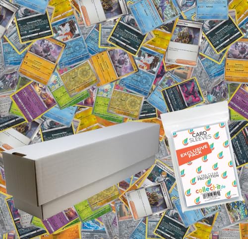 Pokemon Sammlung: 1000 gemischte Holo & Reverse Holo Karten inklusive Box + 40 Exklusive Collect-it.de Hüllen #1 von collect-it.de MY HOME OF CARDS + TOYS