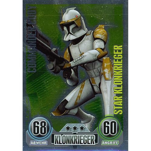 Topps Force Attax Star Wars - Serie 1 Trading Cards Sammel Karten (159 - Commander Cody - Klonkrieger - Star-Karte) von collect-it.de MY HOME OF CARDS + TOYS