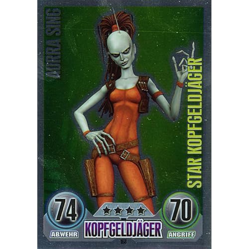 Topps Force Attax Star Wars - Serie 1 Trading Cards Sammel Karten (168 - AURRA Sing - Kopfgeldjäger - Star-Karte) von collect-it.de MY HOME OF CARDS + TOYS