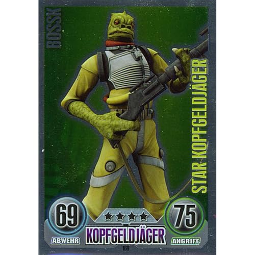 Topps Force Attax Star Wars - Serie 1 Trading Cards Sammel Karten (169 - BOSSK - Kopfgeldjäger - Star-Karte) von collect-it.de MY HOME OF CARDS + TOYS