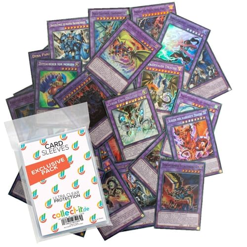 Yu-Gi-Oh! 30 Verschiedene Fusion-Monster - Deutsch + 40 Exklusive Collect-it.de Hüllen Yu-Gi-Oh! 30 Verschiedene Fusion-Monster - Deutsch + 40 Exklusive Collect-it.de Hüllen von collect-it.de MY HOME OF CARDS + TOYS