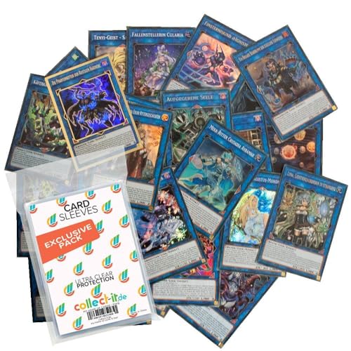 Yu-Gi-Oh! 30 Verschiedene Link-Monster - Deutsch + 40 Exklusive Collect-it.de Hüllen von collect-it.de MY HOME OF CARDS + TOYS
