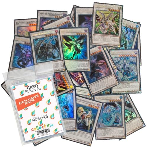 Yu-Gi-Oh! 30 Verschiedene Synchro-Monster - Deutsch + 40 Exklusive Collect-it.de Hüllen Yu-Gi-Oh! 30 Verschiedene Synchro-Monster - Deutsch + 40 Exklusive Collect-it.de Hüllen von collect-it.de MY HOME OF CARDS + TOYS