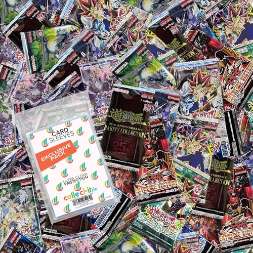Yu-Gi-Oh! Booster Karten Mystery Set - 10 zufällige Boosterpacks + 40 Exklusive Collect-it.de Hüllen Yu-Gi-Oh! Booster Karten Mystery Set - 10 zufällige Boosterpacks + 40 Exklusive Collect-it.de Hüllen von collect-it.de MY HOME OF CARDS + TOYS