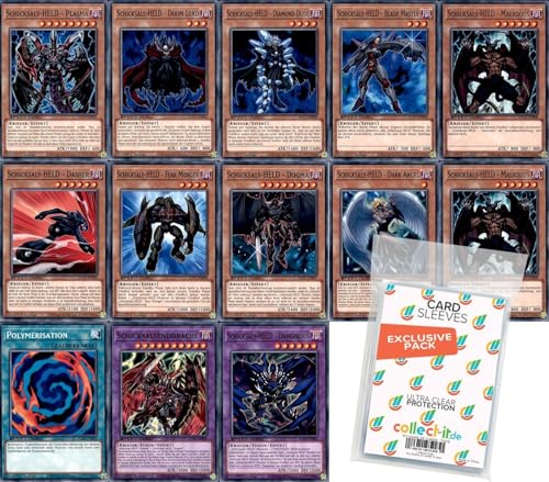 Yugioh - Aster Phoenix - Schicksals-HELD Bundle - Deutsch + 40 Exklusive Collect-it.de Hüllen Yugioh - Aster Phoenix - Schicksals-HELD Bundle - Deutsch + 40 Exklusive Collect-it.de Hüllen von collect-it.de MY HOME OF CARDS + TOYS
