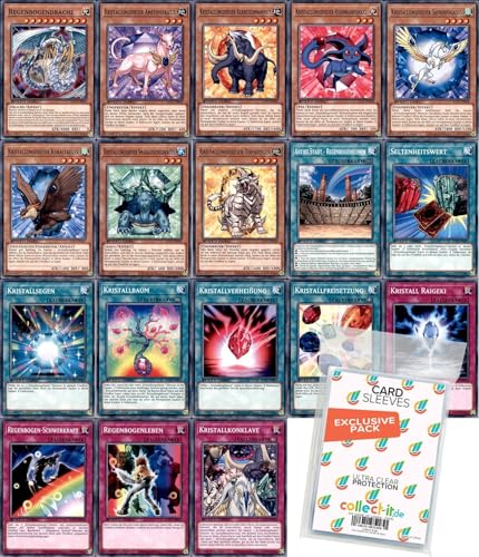 Yugioh - Jesse Anderson - Kristallungeheuer Bundle - Deutsch + 40 Exklusive Collect-it.de Hüllen Yugioh - Jesse Anderson - Kristallungeheuer Bundle - Deutsch + 40 Exklusive Collect-it.de Hüllen von collect-it.de MY HOME OF CARDS + TOYS