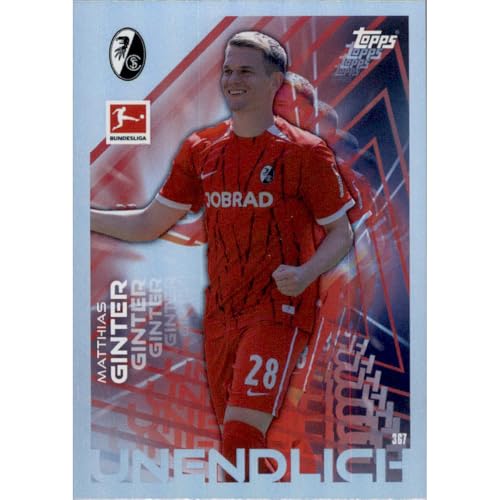 Topps Match Attax Bundesliga 2024/2025 Trading Cards – Limitierte Sammelkarten für Fans, perfekt zum Sammeln und Spielen (367 - Matthias Ginter - Unendlich) Topps Match Attax Bundesliga 2024/2025 Trading Cards – Limitierte Sammelkarten für Fans, perfekt zum Sammeln und Spielen (367 - Matthias Ginter - Unendlich) von collect-it.de MY HOME OF CARDS + TOYS