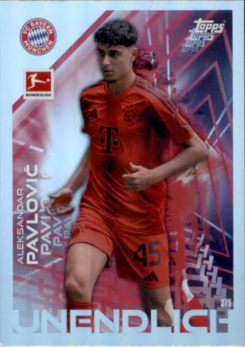 Topps Match Attax Bundesliga - 2024/2025 (375 - Aleksandar Pavlovic - Unendlich) Topps Match Attax Bundesliga - 2024/2025 (375 - Aleksandar Pavlovic - Unendlich) von collect-it.de MY HOME OF CARDS + TOYS