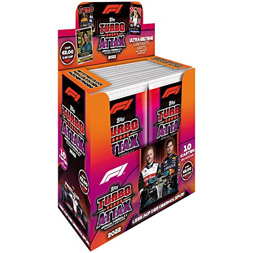 collect-it.de MY HOME OF CARDS + TOYS Exklusive Aufbewahrungshüllen im Bundle mit Topps - Turbo Attax Formel 1 2022-1 Display (24 Booster) von collect-it.de MY HOME OF CARDS + TOYS