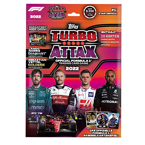 collect-it.de MY HOME OF CARDS + TOYS Exklusive Aufbewahrungshüllen im Bundle mit Topps - Turbo Attax Formel 1 2022-1 Starter von collect-it.de MY HOME OF CARDS + TOYS