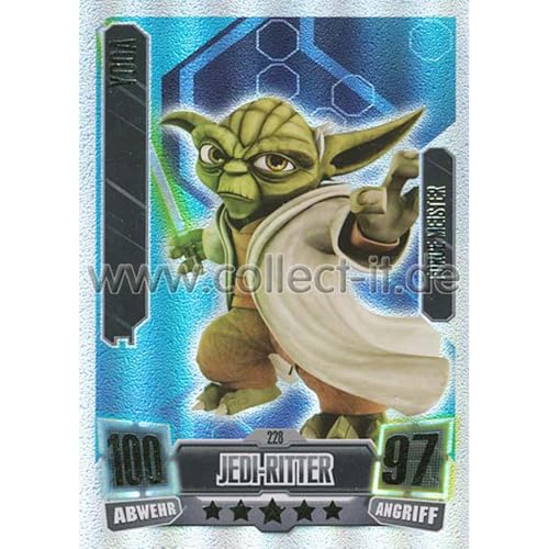 collect-it.de MY HOME OF CARDS + TOYS FA2-228 - YODA - Jedi-Ritter - Die Republik - Force Meister - Serie 2 (2011) von collect-it.de MY HOME OF CARDS + TOYS