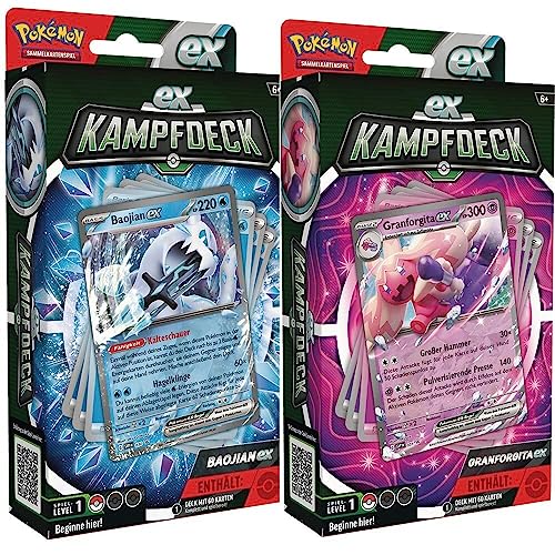 collect-it.de MY HOME OF CARDS + TOYS Pokemon EX-Kampfdeck Juli 2023 - Beide Decks - Baojian EX + Granforgita EX - Deutsch + 100 Exklusive Sleeves collect-it.de MY HOME OF CARDS + TOYS Pokemon EX-Kampfdeck Juli 2023 - Beide Decks - Baojian EX + Granforgita EX - Deutsch + 100 Exklusive Sleeves von collect-it.de MY HOME OF CARDS + TOYS