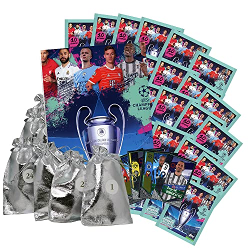 collect-it.de MY HOME OF CARDS + TOYS Topps Champions League 2022/23 Sticker-Adventskalender - 24 Überraschungen von collect-it.de MY HOME OF CARDS + TOYS