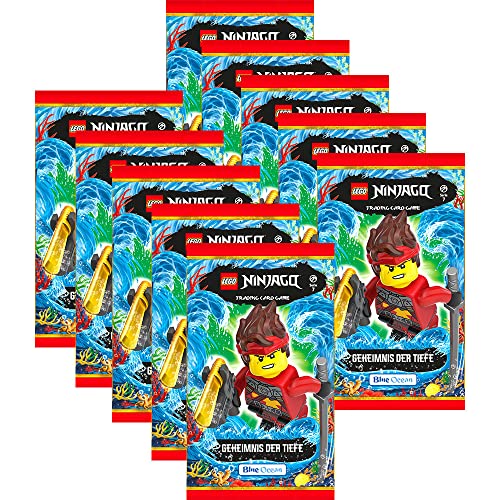 collect-it Ninjago - Serie 7 Trading Cards - Bundel mit 10 Booster und 40 Hüllen Sleeves von collect-it