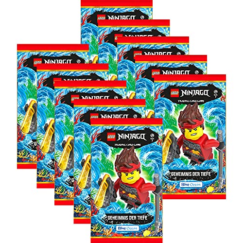 Collect-it Ninjago - Serie 7 Trading Cards - Bundel mit 10 Booster und 40 Hüllen Sleeves von collect-it.de MY HOME OF CARDS + TOYS