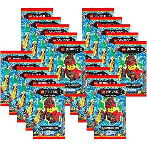 collect-it Ninjago - Serie 7 Trading Cards - Bundel mit 20 Booster und 40 Hüllen Sleeves von collect-it