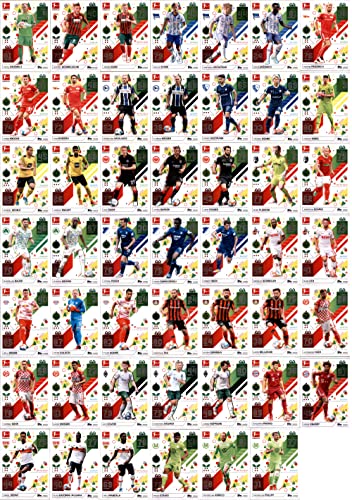 collect-it Topps Match Attax Bundesliga 2021/2022 - Alle 48 Xmas Karten + 40 Hüllen Sleeves von collect-it.de MY HOME OF CARDS + TOYS