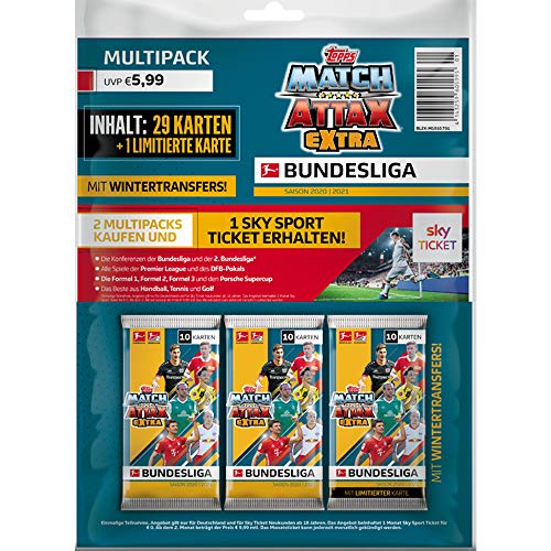 collect-it Topps Match Attax EXTRA 2020/21 - 1 Multipack von collect-it.de MY HOME OF CARDS + TOYS