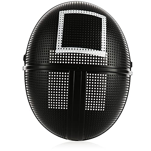 com-four® Maske in Einheitsgröße - Kostüm Zubehör für Karneval, Halloween oder Fasching für für Erwachsene - Maske für Herren & Damen (1 Stück - Quadrat) von com-four