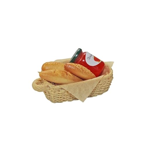 COMPACTINI Miniatur 6P Set Modell 1:12 Maßstab Set Puppenhaus Zubehör Picknick Miniatur Bäckerei Baguette Brot Marmelade Korb Miniatur Puppe Party Spielzubehör COMPACTINI Miniatur 6P Set Modell 1:12 Maßstab Set Puppenhaus Zubehör Picknick Miniatur Bäckerei Baguette Brot Marmelade Korb Miniatur Puppe Party Spielzubehör von compactini