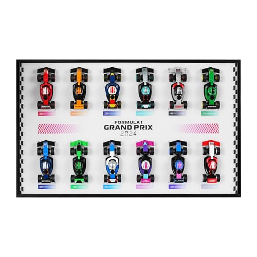 Display Wallboard für Lego 71049 F1 Racing Cars (Modelle Nicht enthalten) Wandhalterung für Lego 71049 Sammlermodell, platzsparend, kreative Heimdekoration von cooldac