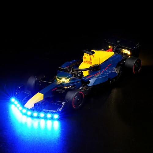LED-Licht-Set für Lego Speed Champions Oracle Red Bull Racing RB20 F1 Racing car, Beleuchtungsset Geschenk für Motorsport- und Rennwagen-Fans 77243(Keine Modelle, nur Licht-Set) von cooldac