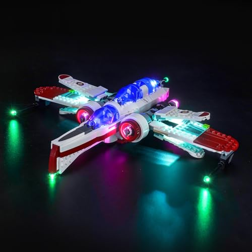 Led Licht Set für Lego ARC-170 Starfighter 75402, Dekorative Beleuchtung Set Kompatibel mit Lego 75402(nur Lichter, Keine Modelle) (75402 ARC-170 Starfighter) von cooldac