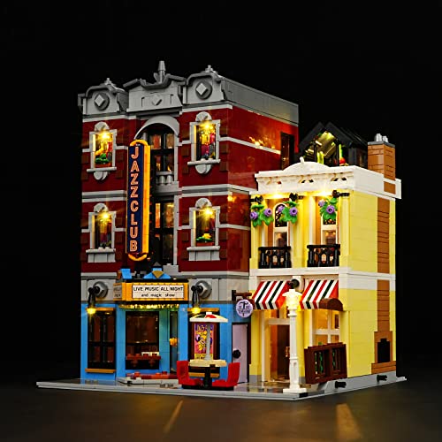 cooldac LED Licht-Kit für Lego 10312 Jazz Club Building Set, Led Beleuchtungs Set Kompatibel mit Lego 10312 (nur Lichter, Keine Lego-Modelle) von cooldac