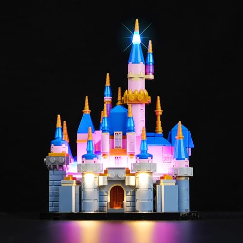 LED-Licht Kit Kompatibel mit Lego Mini Sleeping Beauty Castle, LED Beleuchtungsset Kompatibel mit Lego 40720 (Keine Modelle) (LED Light Set for Lego 40720) von cooldac