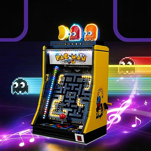 cooldac LED Licht Set Kompatibel mit Lego 10323 Icons PAC-Man Arcade Spielkonsole, Music Version Licht Set Kompatibel mit Lego 10323 Icons PAC-Man Arcade Spielkonsole Modell, Nicht Eingeschlossen cooldac LED Licht Set Kompatibel mit Lego 10323 Icons PAC-Man Arcade Spielkonsole, Music Version Licht Set Kompatibel mit Lego 10323 Icons PAC-Man Arcade Spielkonsole Modell, Nicht Eingeschlossen von cooldac