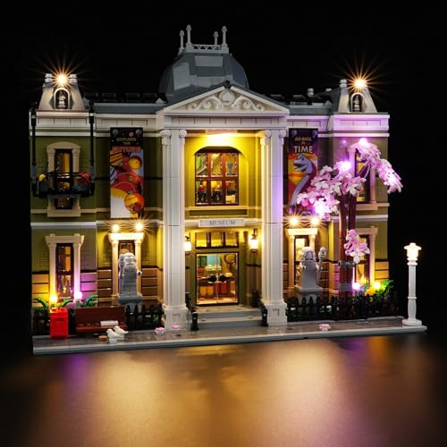 Led Licht Kit Kompatibel mit Lego 10326 Naturhistorisches Museum Set (nur Beleuchtung, Keine Modelle), Kreative Dekorlichter Set Kompatibel mit Lego(Led Light for Lego 10326) von cooldac
