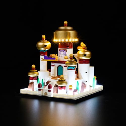 cooldac Led Licht Kit für Lego 40613 Mini Disney Palace of Agrabah Set (Nur Beleuchtung, Kein Lego), Kreative Dekorlichter Set Kompatibel mit Lego 40613 Mini Disney Palace of Agrabah Bausteine Modell von cooldac