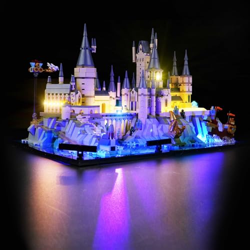 cooldac Led Licht Kit für Lego 76419 Harry Potter Schloss Hogwarts Set, Kreative Dekorlichter Set Kompatibel mit Lego 76419 Harry Potter Hogwarts Castle Baustein Modell (Nur Beleuchtung, Kein Lego) von cooldac