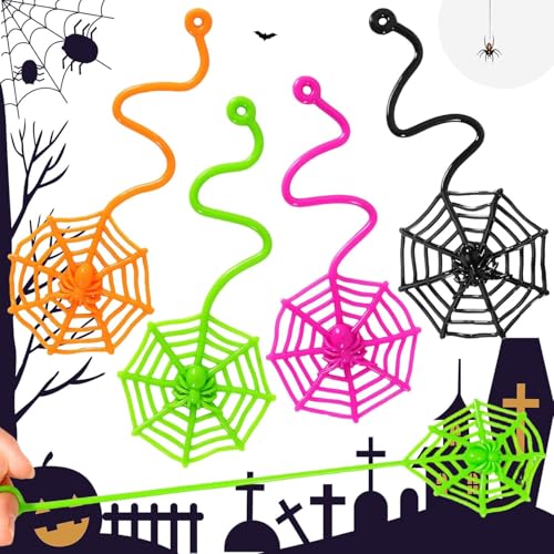 24 Stücke Halloween Klebrige Spinnennetz Spielzeug Kinder, Halloween Party Favors,Sticky Spider Web for Kids, 7.5 Inches Cobweb Sticky Hand Toys 24 Stücke Halloween Klebrige Spinnennetz Spielzeug Kinder, Halloween Party Favors,Sticky Spider Web for Kids, 7.5 Inches Cobweb Sticky Hand Toys von corgi butt