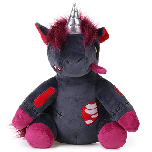 corimori – Doomy das Zombie-Einhorn, leuchtet im Dunkeln, Grusel-Plüschtier, Horror-Kuscheltier, Stofftier Unicorn, perfekt zu Halloween, schwarz… corimori – Doomy das Zombie-Einhorn, leuchtet im Dunkeln, Grusel-Plüschtier, Horror-Kuscheltier, Stofftier Unicorn, perfekt zu Halloween, schwarz… von corimori