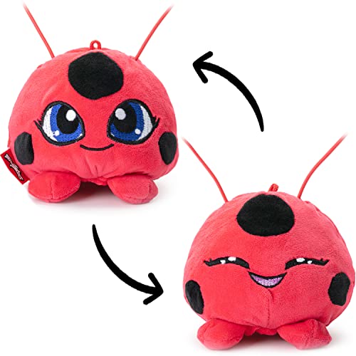 Miraculous Ladybug Plüsch Schlüssel-Anhänger, Kwami Tikki, 10cm, doppelseitig von corimori