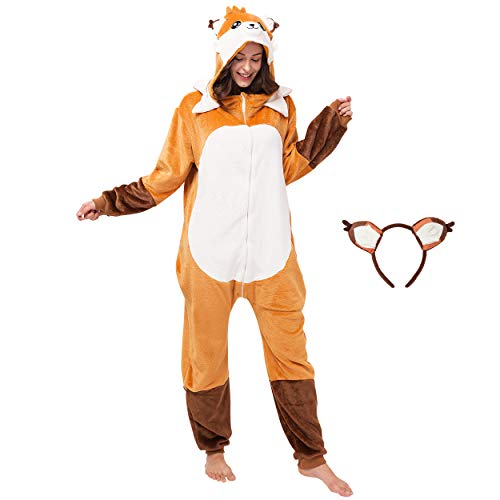 corimori (Faye der Fuchs Damen & Herren Onesie Jumpsuit Kostüm Gr. 170-180cm, Orange-Braun corimori (Faye der Fuchs Damen & Herren Onesie Jumpsuit Kostüm Gr. 170-180cm, Orange-Braun von corimori